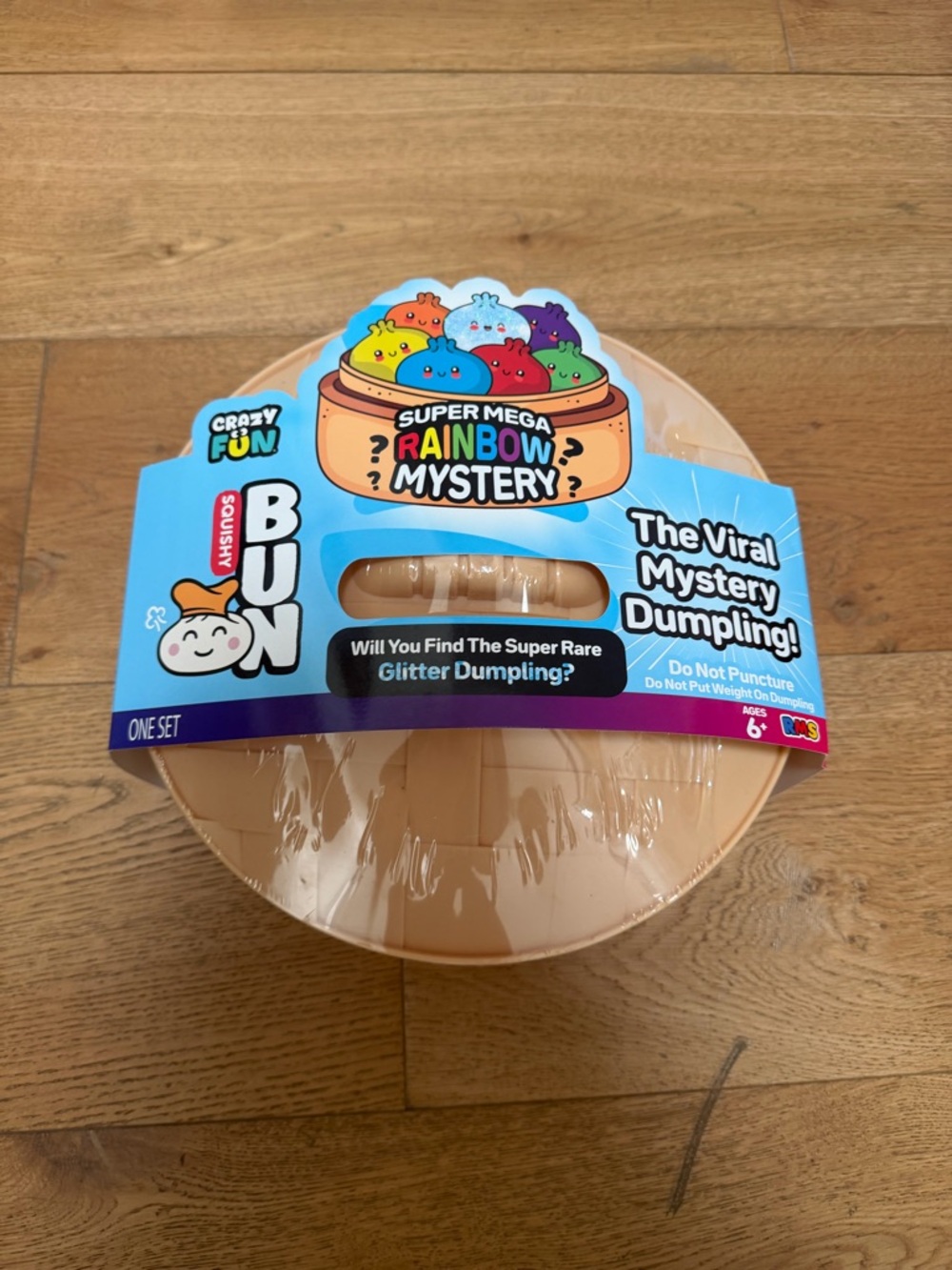 Squishy Bun Super Mega Rainbow Mystery Dumpling - Blue